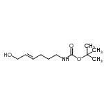 CAS#: 760968-75-0， 2-Methyl-2-propanyl [(4E)-6-hydroxy-4-hexen-1-yl]carbamate