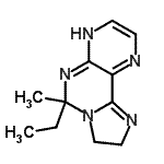 CAS#: 761370-44-9， 6-Ethyl-6-methyl-4,6,8,9-tetrahydroimidazo[1,2-c]pteridine
