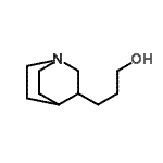 CAS#: 761373-48-2， 3-(1-Azabicyclo[2.2.2]oct-3-yl)-1-propanol