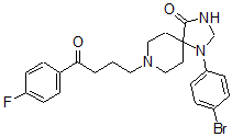 CAS#: 76139-30-5， 1-(4-Bromophenyl)-8-[4-(4-Fluorophenyl)-4-Oxobutyl]-1,3,8-Triazaspiro[4.5]Decan-4-One