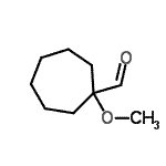 CAS#: 761411-23-8， 1-Methoxycycloheptanecarbaldehyde