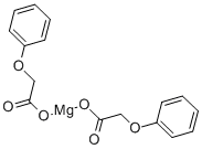 structure of CAS# 76172-73-1, Phenoxyacetic Acid Magnesium Salt;Bis(Phenoxyacetic Acid)Magnesium Salt;Phenpxyacetic  Acid  Magnesium  Salt;Magnesium Phenoxyacetate Dihydrate