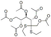 CAS#: 7621-93-4， 1-O,3-O,4-O,5-O,6-O-Pentaacetyl-D-Fructose Diethyl Dithioacetal