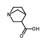 CAS#: 762208-37-7， 1-Azabicyclo[2.2.1]heptane-3-carboxylic acid