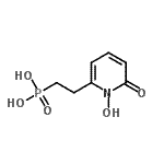 CAS#: 762228-49-9， [2-(1-Hydroxy-6-oxo-1,6-dihydro-2-pyridinyl)ethyl]phosphonic acid