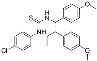 CAS#: 76289-20-8， 1-[1,2-Bis(4-Methoxyphenyl)Butyl]-3-(4-Chlorophenyl)Thiourea