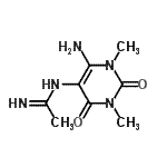 CAS#: 763044-16-2， N-(6-Amino-1,3-dimethyl-2,4-dioxo-1,2,3,4-tetrahydro-5-pyrimidinyl)ethanimidamide