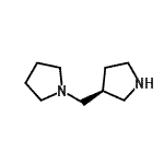 CAS#: 763065-29-8， 1-[(3S)-3-Pyrrolidinylmethyl]pyrrolidine