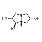 CAS#: 763067-16-9， (1R,2R,6R,7aR)-Hexahydro-1H-pyrrolizine-1,2,6-triol