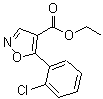 CAS#: 76344-89-3， Ethyl 5-(2-chlorophenyl)-1,2-oxazole-4-carboxylate