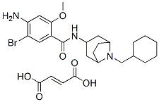 CAS#: 76352-03-9， exo-4-Amino-5-bromo-N-(8-(cyclohexylmethyl)-8-azabicyclo(3.2.1)oct-3-yl)-2-methoxy-Benzamide (Z)-2-butenedioate hydrate (5:5:4)