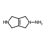 CAS#: 763903-32-8， 3,4,5,6-Tetrahydropyrrolo[3,4-c]pyrrol-2(1H)-amine