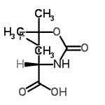 CAS#: 76399-81-0， 3-Fluoro-N-{[(2-methyl-2-propanyl)oxy]carbonyl}-L-alanine