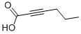 structure of CAS# 764-33-0, 2-Hexynoic Acid;2-Hexynoic Acid;662895_Aldrich;Sbb009091