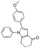 CAS#: 76410-25-8， 2-(4-Methoxyphenyl)-1-Phenyl-6,7-Dihydro-5H-Indol-4-One
