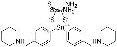 CAS#: 76448-33-4， Di(4-tolyl)tin bis(piperidine dithiocarbamate)