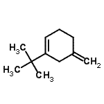 CAS#: 764654-24-2， 5-Methylene-1-(2-methyl-2-propanyl)cyclohexene