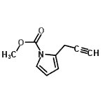 CAS#: 764655-36-9， Methyl 2-(2-propyn-1-yl)-1H-pyrrole-1-carboxylate