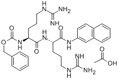CAS#: 76474-52-7， Phenylmethyl N-[(2S)-5-(Diaminomethylideneamino)-1-[[(2S)-5-(Diaminomethylideneamino)-1-(Naphthalen-2-Ylamino)-1-Oxopentan-2-Yl]Amino]-1-Oxopentan-2-Yl]Carbamate