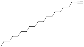 structure of CAS# 765-27-5, 1-Eicosyne;1-Icosyne;1-Eicosyne;Mls-0091932.0001