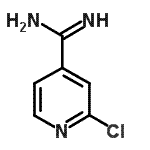 structure of CAS# 765224-12-2, 2-Chloro-4-pyridinecarboximidamide;2-Chlor-4-pyridincarboximidamid;2-Chloro-4-pyridinecarboximidamide;2-Chloro-4-pyridinecarboximidamide