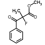 CAS#: 765271-39-4， Methyl 2-fluoro-2-methyl-3-oxo-3-phenylpropanoate