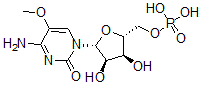 CAS#: 76528-22-8， [(2R,3S,4R,5R)-5-(4-Amino-5-Methoxy-2-Oxopyrimidin-1-Yl)-3,4-Dihydroxyoxolan-2-Yl]Methyl Dihydrogen Phosphate