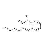 CAS#: 765309-85-1， 3-(3,4-Dioxo-3,4-dihydro-2-naphthalenyl)propanal
