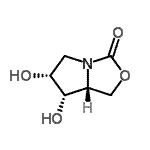 CAS#: 765313-44-8， (6R,7S,7aR)-6,7-Dihydroxytetrahydro-1H-pyrrolo[1,2-c][1,3]oxazol-3-one