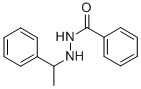 structure of CAS# 7654-03-7, Benmoxine;Ncgc00160545-01;(Alpha-Methylbenzyl)-1-Benzoyl-2-Hydrazine;1-(Benzoyl)-2-(Alpha-Methylbenzyl)Hydrazine