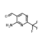 CAS#: 76574-50-0， 4-Amino-2-(trifluoromethyl)-5-pyrimidinecarbaldehyde