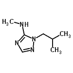 CAS#: 765841-87-0， 1-Isobutyl-N-methyl-1H-1,2,4-triazol-5-amine
