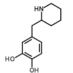 CAS 登录号：765856-03-9， 4-(2-哌啶基甲基)-1,2-苯二酚