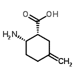 CAS 登录号：765896-63-7， (1R,2S)-2-氨基-5-亚甲基环己烷羧酸