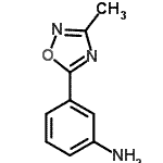 CAS#: 76629-35-1， 3-(3-Methyl-1,2,4-oxadiazol-5-yl)aniline
