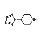 CAS#: 766513-32-0， 4-(2H-Tetrazol-2-yl)piperidine