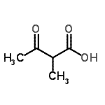 CAS#: 76652-88-5， 2-Methyl-3-oxobutanoic acid