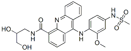 CAS#: 76708-62-8， N-(2,3-Dihydroxypropyl)-9-[(4-Methanesulfonamido-2-Methoxyphenyl)Amino]Acridine-4-Carboxamide