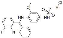 CAS#: 76708-66-2， N-[4-[(4-Fluoroacridin-9-Yl)Amino]-3-Methoxyphenyl]Methanesulfonamide Hydrochloride