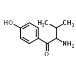 CAS#: 767256-98-4， 2-Amino-1-(4-hydroxyphenyl)-3-methyl-1-butanone