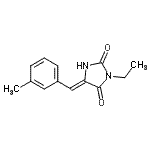 CAS#: 767293-86-7， (5Z)-3-Ethyl-5-(3-methylbenzylidene)-2,4-imidazolidinedione