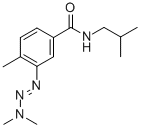 CAS#: 76765-34-9， 3-(3,3-Dimethyl-1-Triazenyl)-4-Methyl-N-(2-Methylpropyl)-Benzamide