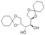 structure of CAS# 76779-67-4, 1,2:5,6-Di-O-Cyclohexylidene-D-Mannitol;1,2:5,6-DI-O-CYCLOHEXYLIDENE-D-MANNITOL