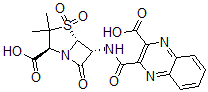 CAS#: 76788-82-4， Quinacillin Sulfone