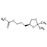 CAS#: 768381-36-8， 3-[(4S)-2,2-Dimethyl-1,3-dioxolan-4-yl]propyl acetate