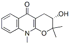 CAS#: 7688-58-6， (3S)-2,3,4,10-Tetrahydro-3-Hydroxy-2,2,10-Trimethyl-5H-Pyrano[2,3-b]Quinolin-5-One