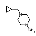 CAS#: 769073-36-1， 1-(cyclopropylmethyl)-4-methyl-piperazine