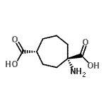 CAS#: 769096-62-0， (1S,4R)-1-Amino-1,4-cycloheptanedicarboxylic acid