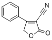 structure of CAS# 7692-89-9, 2-Oxo-4-Phenyl-2,5-Dihydro-3-Furancarbonitrile;2-Keto-4-Phenyl-5H-Furan-3-Carbonitrile;7D-136;Zinc00169879