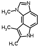 CAS#: 76920-73-5， 1,7,8-Trimethyl-1,6-dihydroimidazo[4,5-e]indole